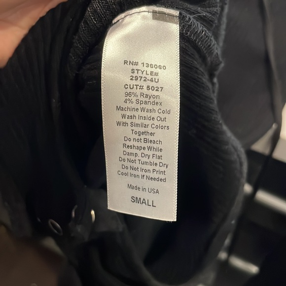 Like NEW! Project Social T Los Angeles Bodysuit Size Small - Picture 7 of 7